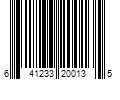 Barcode Image for UPC code 641233200135