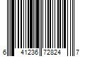 Barcode Image for UPC code 641236728247. Product Name: Women's London Times Flounce Midi Twist Dress, Size: 10, Black