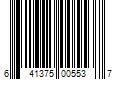 Barcode Image for UPC code 641375005537