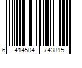 Barcode Image for UPC code 6414504743815