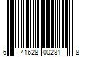 Barcode Image for UPC code 641628002818