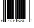 Barcode Image for UPC code 641734000067