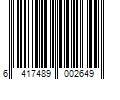 Barcode Image for UPC code 6417489002649