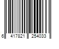 Barcode Image for UPC code 6417821254033