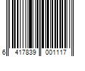 Barcode Image for UPC code 6417839001117