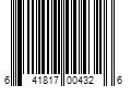 Barcode Image for UPC code 641817004326