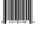 Barcode Image for UPC code 641817014554