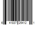 Barcode Image for UPC code 641837254121