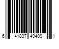 Barcode Image for UPC code 641837494091