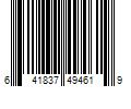 Barcode Image for UPC code 641837494619