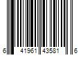 Barcode Image for UPC code 641961435816