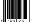 Barcode Image for UPC code 642016104107