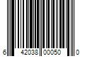 Barcode Image for UPC code 642038000500