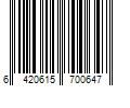 Barcode Image for UPC code 6420615700647