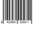 Barcode Image for UPC code 6420650025811