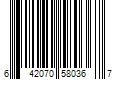 Barcode Image for UPC code 642070580367