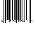 Barcode Image for UPC code 642154250643