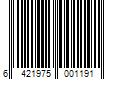 Barcode Image for UPC code 6421975001191