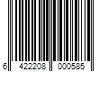 Barcode Image for UPC code 6422208000585