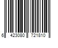 Barcode Image for UPC code 6423080721810