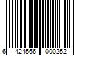 Barcode Image for UPC code 6424566000252