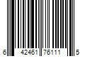 Barcode Image for UPC code 642461761115