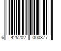 Barcode Image for UPC code 6425202000377