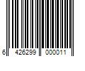 Barcode Image for UPC code 6426299000011