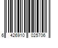 Barcode Image for UPC code 6426910025706