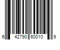 Barcode Image for UPC code 642790600109. Product Name: 