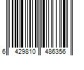 Barcode Image for UPC code 6429810486356