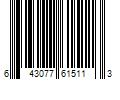 Barcode Image for UPC code 643077615113