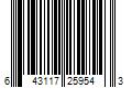 Barcode Image for UPC code 643117259543