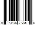 Barcode Image for UPC code 643126072058