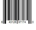 Barcode Image for UPC code 643126971740