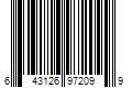 Barcode Image for UPC code 643126972099