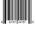 Barcode Image for UPC code 643151041579