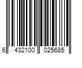 Barcode Image for UPC code 6432100025685