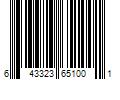 Barcode Image for UPC code 643323651001