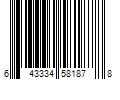 Barcode Image for UPC code 643334581878