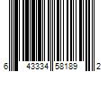 Barcode Image for UPC code 643334581892