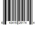 Barcode Image for UPC code 643415251744