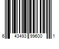 Barcode Image for UPC code 643493996001