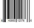 Barcode Image for UPC code 643553120766