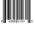 Barcode Image for UPC code 643595010315