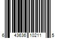 Barcode Image for UPC code 643636102115