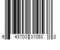 Barcode Image for UPC code 643700310538