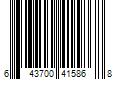 Barcode Image for UPC code 643700415868