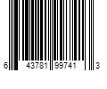 Barcode Image for UPC code 643781997413