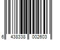 Barcode Image for UPC code 6438338002603